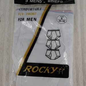 ROCKY mens briefs tightie whitie underwear SMALL